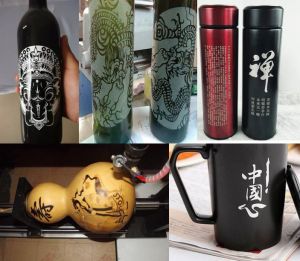辽阳太子河区酒瓶葫芦工艺品激光雕刻机